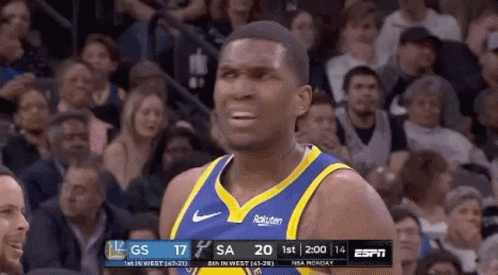 Basketball Player Making Funny Face