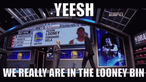 Basketball Player Making Funny Face in Front of Crowd
