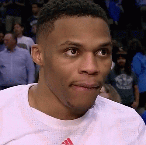 Basketball Player Making Funny Face In Stands GIF