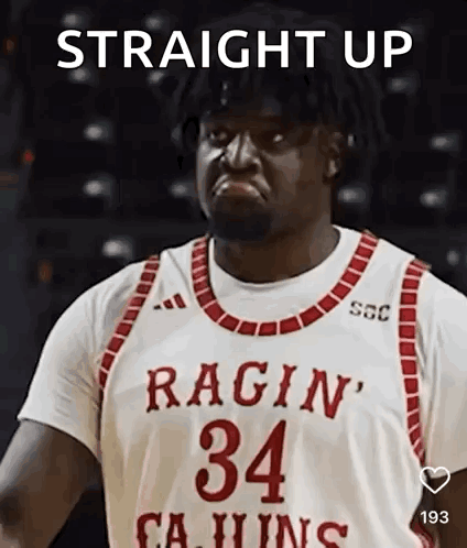 Basketball Player Making Funny Face GIF
