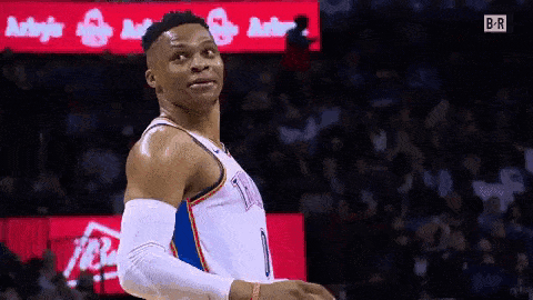Basketball Player Number 1 In Front Of Crowd GIF