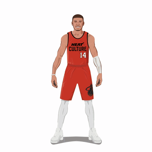 Basketball Player Number 14 GIF