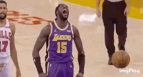 Basketball Player Number 15 Screaming
