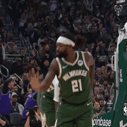 Basketball Player Number 21 GIF