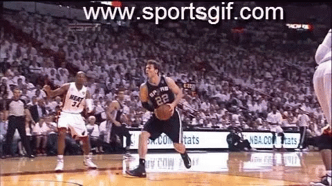 Basketball Player Number 22 Dribbling GIF