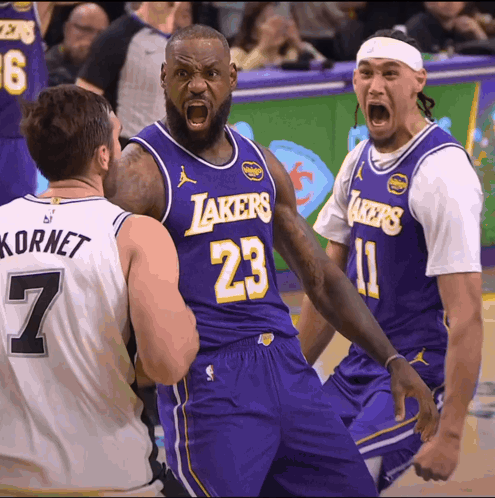 Basketball Player Number 23 Screaming GIF