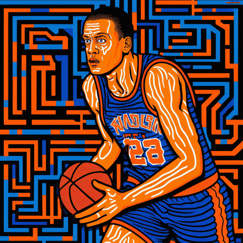 Basketball Player Number 23 GIF