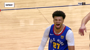 Basketball Player Number 27 Screaming GIF