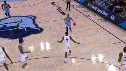 Basketball Player Number 3 GIF