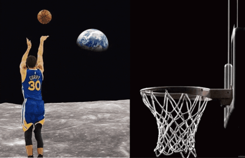 Basketball Player Number 30 Shooting