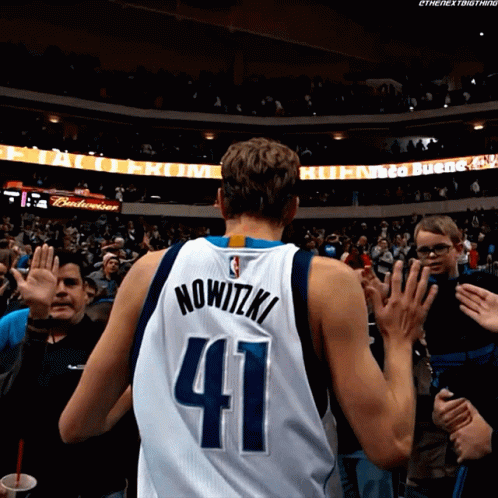 Basketball Player Number 41 Jersey GIF