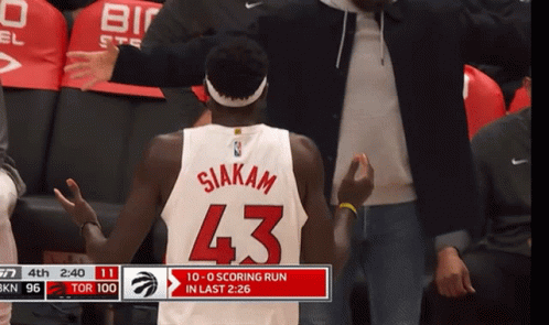 Basketball Player Number 43 GIF