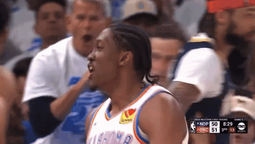 Basketball Player Oklahoma Shirt GIF