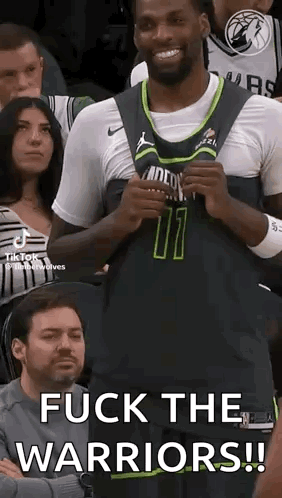 Basketball Player Saying Fuck The Warriors GIF