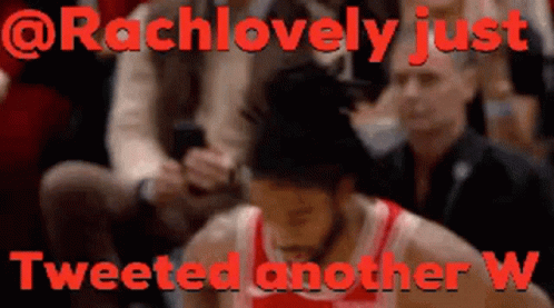 Basketball Player Saying Tweeted Another W GIF