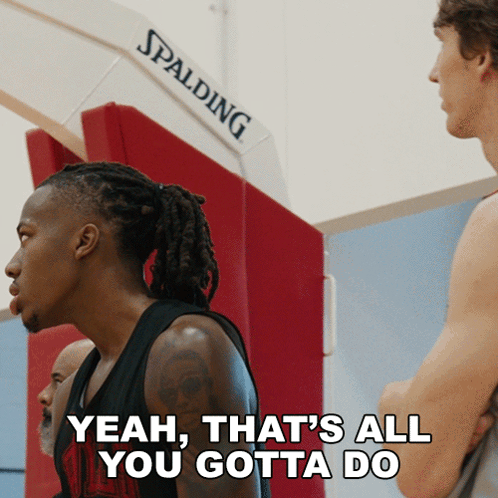 Basketball Player Saying Yeah GIF
