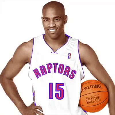 Basketball Player Vince Carter Profile GIF