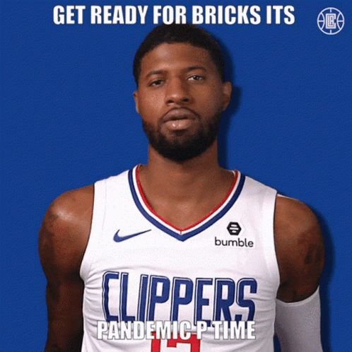 Basketball Player Wearing Clippers Jersey