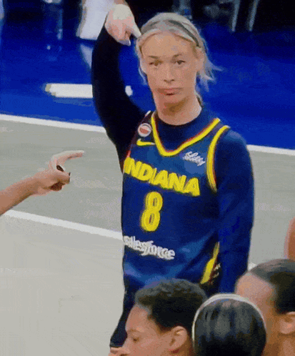 Basketball Player With Bandaged Leg And Lexus Logo GIF