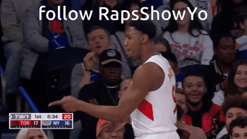 Basketball Player With Follow Rapsshowyo GIF