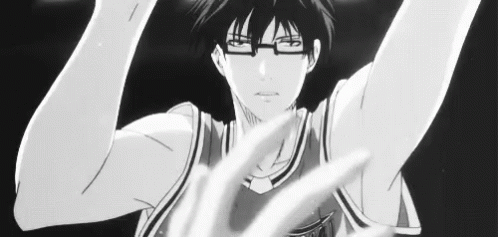 Basketball Player with Glasses