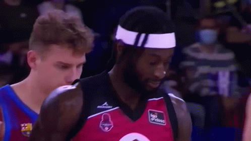 Basketball Player with Headband