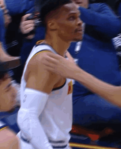 Basketball Player With Letter P GIF