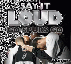 Basketball Players Huddled Say It Loud Go Spurs Go