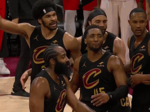 Basketball Players in Cliffs Jerseys