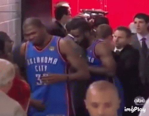 Basketball Players In Locker Room GIF