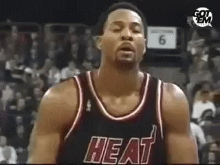 Basketball Players In Stands One Covering Mouth GIF