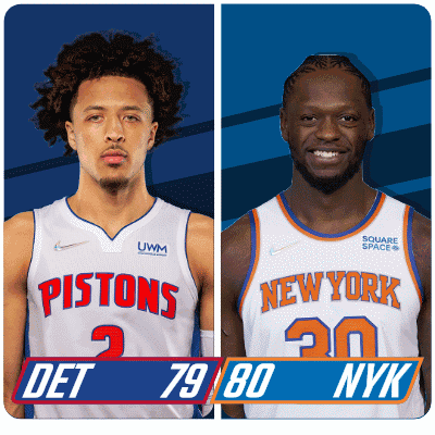 Basketball Players Pistons And Knicks GIF