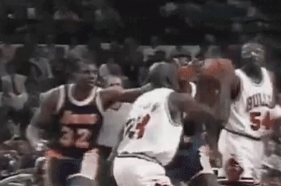 Basketball Players Playing Game