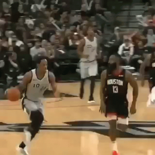 Basketball Players Playing Game