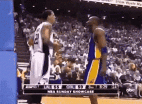 Basketball Players Shaking Hands