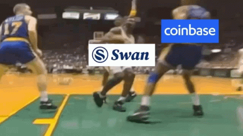 Basketball Players With Coinbase Logo