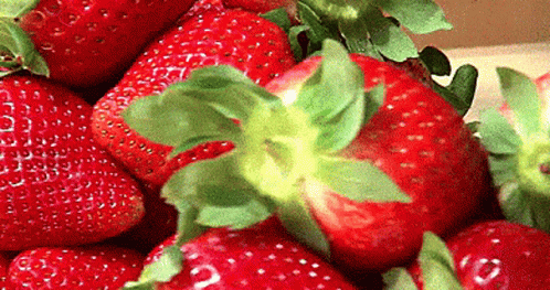 Baskets Of Strawberry Fruit GIF