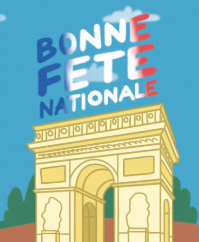 Bastille Day Bonne Fete Nationale GIF