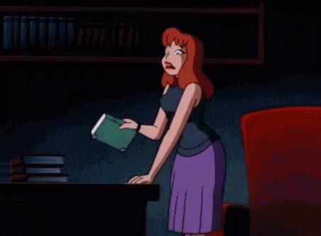 Bat Girl Why Math GIF