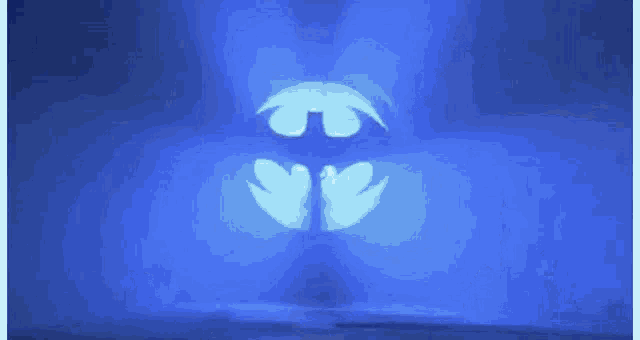 Bat Signal Batman Running Away GIF