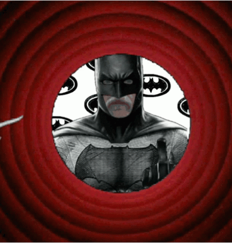Bat-signal That's All Folks GIF