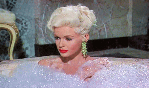 Jayne Mansfield Bath Time GIF