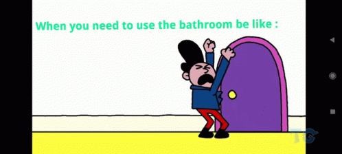 Bathroom Door Is Locked GIF