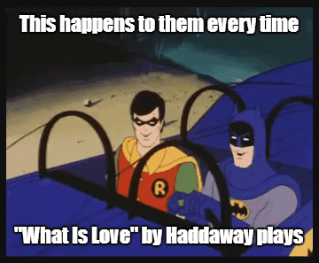 Batman And Robin Grooving Funny Meme GIF