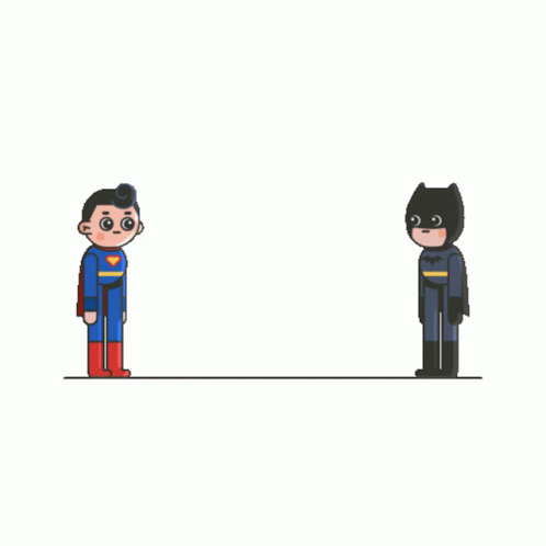 Batman And Superman Fusion GIF