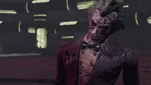 Batman Arkham City Joker Pretty Funny GIF