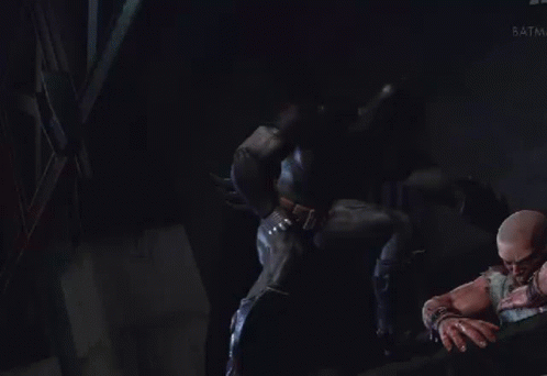 Batman Arkham City Punch GIF