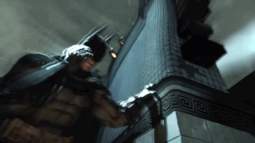 Batman Arkham City Scarecrow Raining GIF