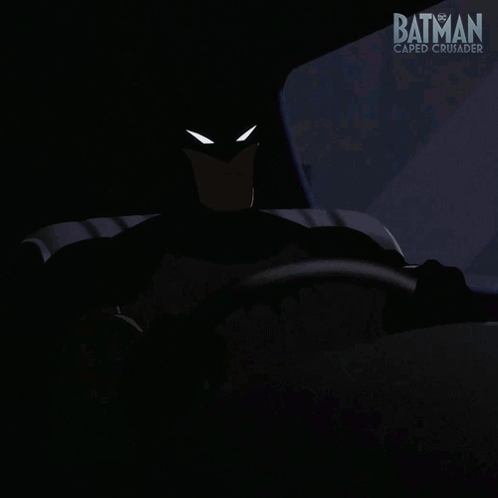Batman Caped Crusader Driving Car