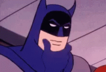 Batman Concentrates Thinking Meme GIF